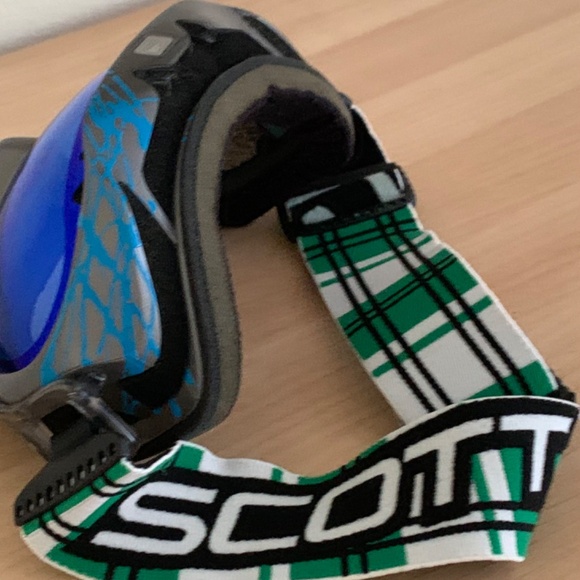 Scott Ski Goggles Vintage Teal Lense - Picture 5 of 8